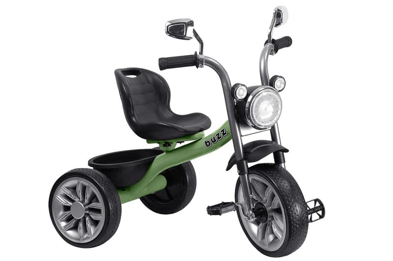 Велосипед триколісний TILLY BUZZ T-325 4 кольори, світиться фара, музика, в коробці, фото 2