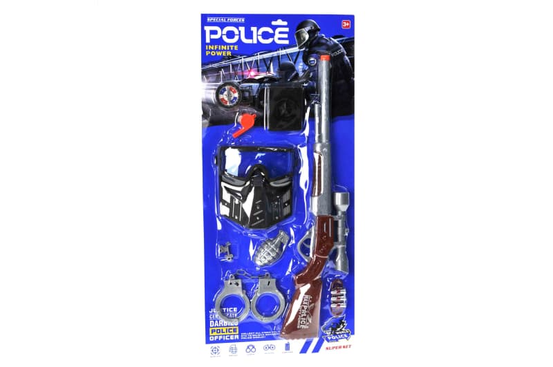 Поліцейський набір 999-4 на блістері р.65x29x3 см YG Toys