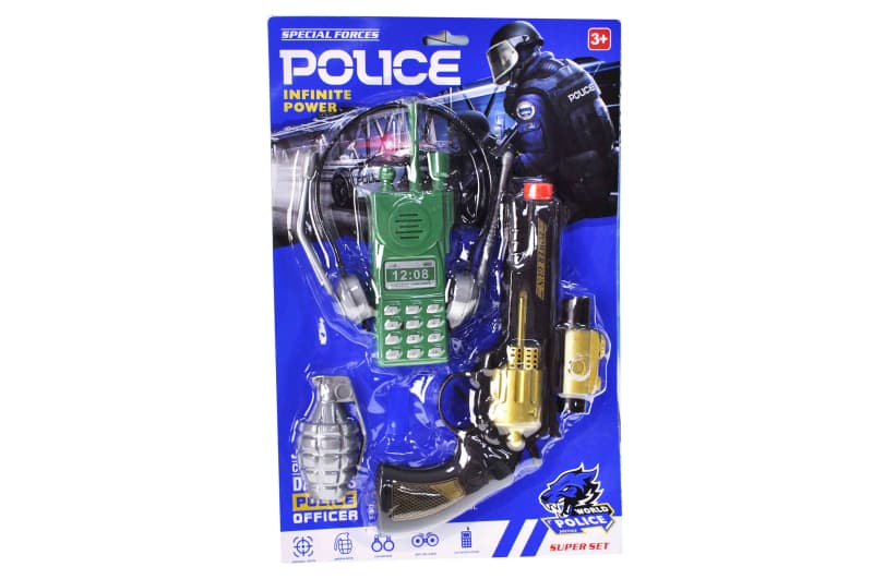 Поліцейський набір 453-1 на блістері р.35x22x3,5 см YG Toys