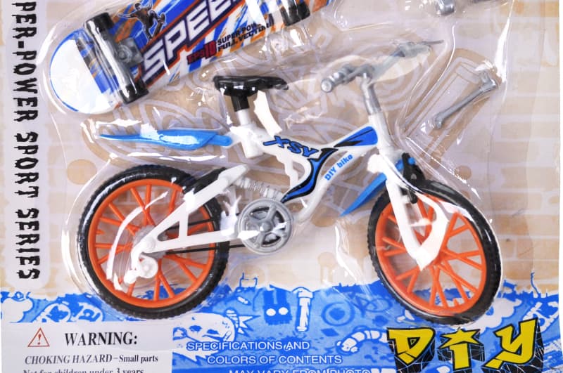 Ігровий набір BX-670A "Fingerboard Skate+BMX" на блістері YG Toys, фото 2