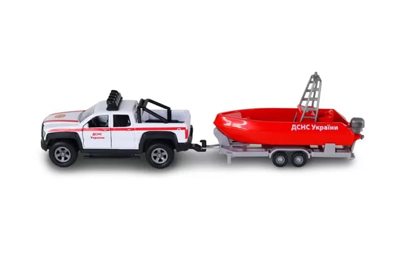 Ігровий набір TECHNO DRIVE «Служба порятунку на воді» 510217.270, світло та звук, фото 3