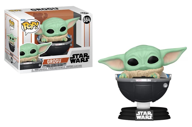 Ігрова фігурка FUNKO POP! серії "Мандалорець" 76551 МАЛЮК ҐРОГУ У ВІЗОЧКУ