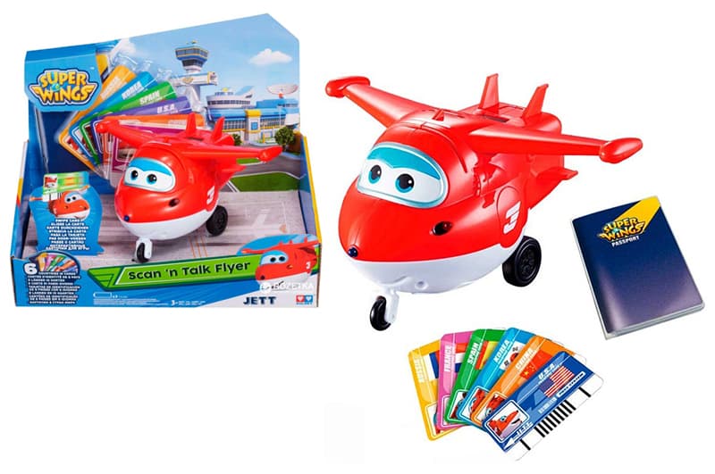 Інтерактивна іграшка YW710410 Super wings Jett з картками