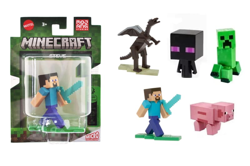 Мікро-фігурки Minecraft (в ас.)
