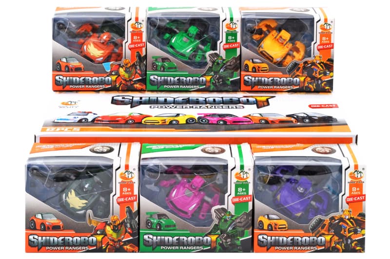 Трансформер 611-2 в блоці 12шт, в коробці р.41,4х28,1х12 см YG TOYS