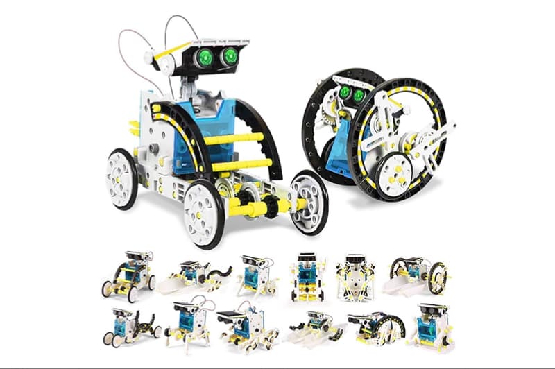 Робот-конструктор на сонячних батареях Solar Robot  Kit 14 в 1 в коробці, фото 2