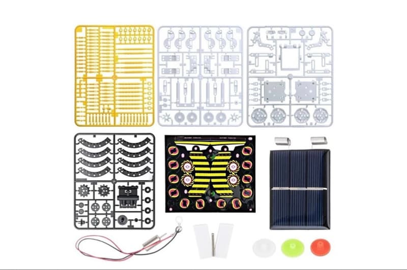 Робот-конструктор на сонячних батареях Solar Robot  Kit 14 в 1 в коробці, фото 5