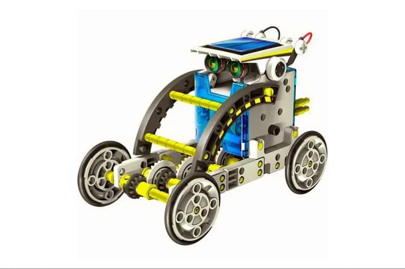 Робот-конструктор на сонячних батареях Solar Robot  Kit 14 в 1 в коробці, фото 3