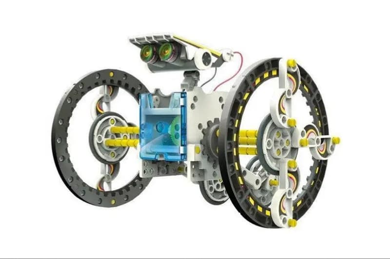 Робот-конструктор на сонячних батареях Solar Robot  Kit 14 в 1 в коробці, фото 4