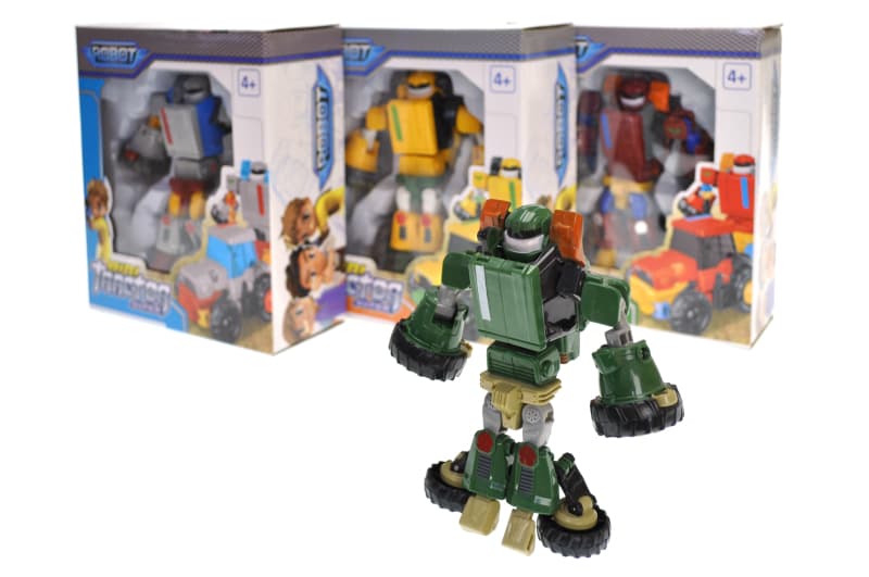Трансформер 525-2 "Бот" в коробці р.17,5х8,5х15,7 см YG TOYS
