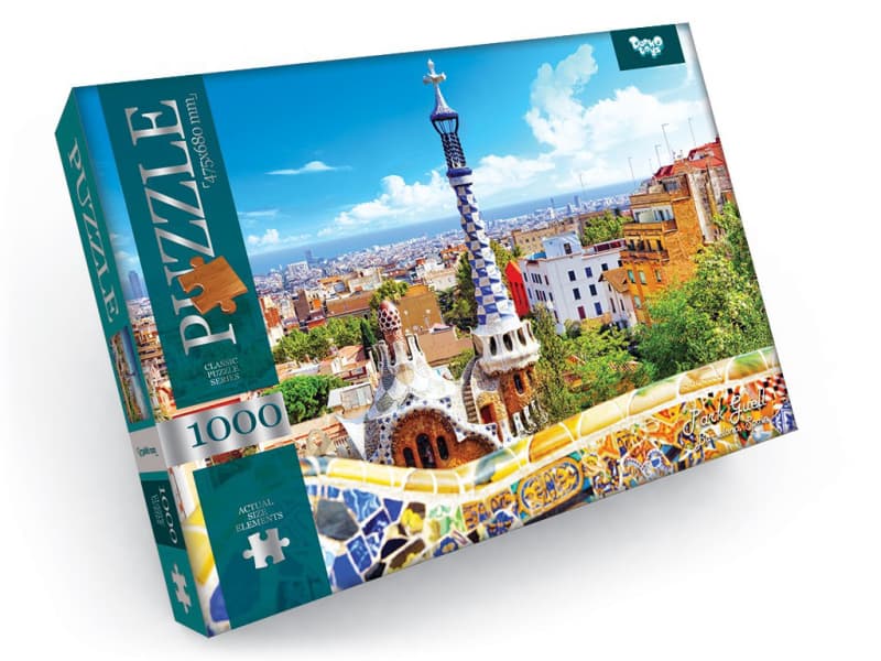 Пазли - 1000 елм. - С1000-09-01,02,03...10 серія 9 DANKO, фото 10