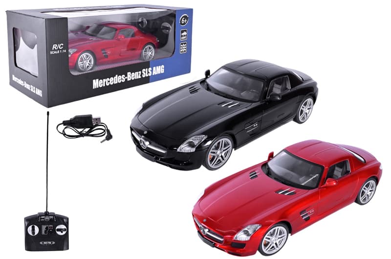 Машина на радіокеруванні 2024 Mercedes-Benz SLS, акумулятор,коробка