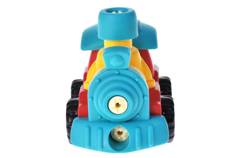 Потяг конструктор 2026-C в сітці р.16x10x12 см YG Toys, фото 4