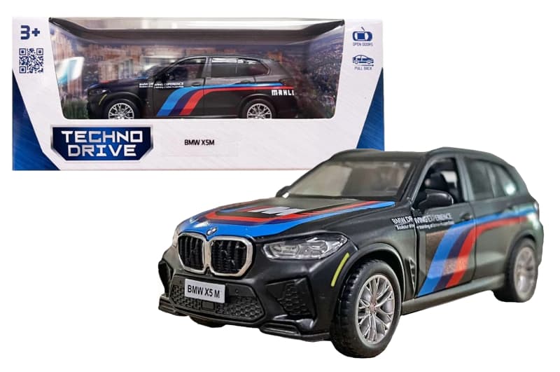 Машина 250360 "BMW X5M" чорна TECHNODRIVE
