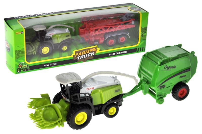 Металевий іграшковий комбайн YG Toys 955-237