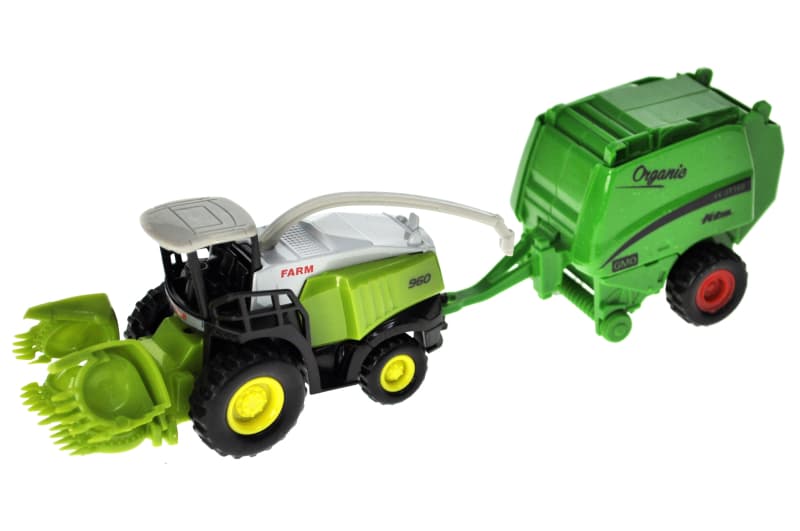Металевий іграшковий комбайн YG Toys 955-237, фото 2