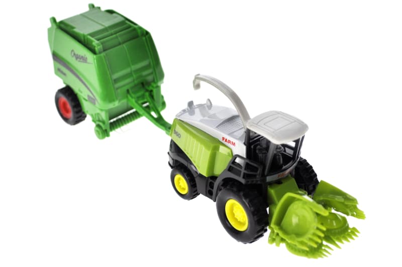 Металевий іграшковий комбайн YG Toys 955-237, фото 5