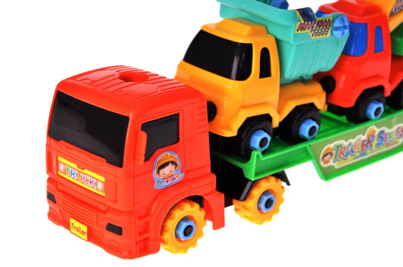 Автовоз конструктор 8636A в кульку р.43x5x6 см YG Toys, фото 9
