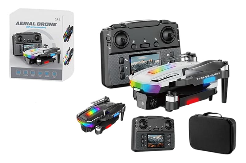 Квадрокоптер A11 MAX складний,HD камера,датчик перешкоди,акум.USB.світло, кор.26.6x9.6x20.5см