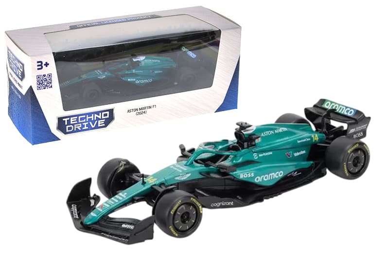 Машина 250944AMF1 "ASTON MARTIN F1 2024" 1:43 TECHNODRIVE