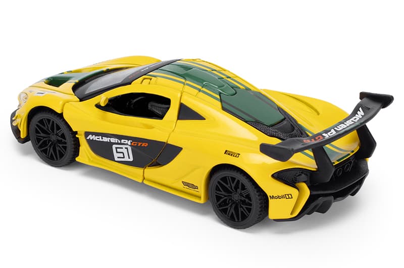 Машина 250946MLP1YW "MCLAREN P1" жовта, 1:43 TECHNODRIVE, фото 2