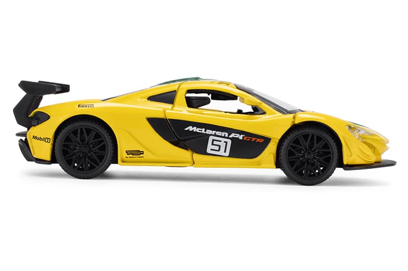 Машина 250946MLP1YW "MCLAREN P1" жовта, 1:43 TECHNODRIVE, фото 4