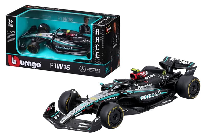 Машина 18-38208 "MERCEDES-AMG F1 W15 PERFORMANCE 2024" 1:43 Bburago