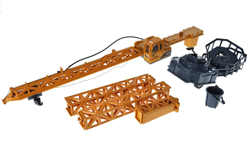Кран на радіокеруванні 710-B1 акумулятор, в коробці р.55x13x25 см YG Toys, фото 2