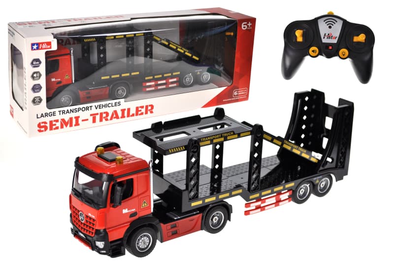Автовоз на радіокеруванні 93318 акумулятор, в коробці р.61,5x16x26 см YG Toys