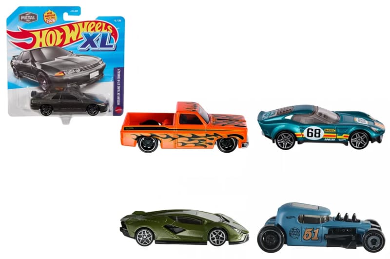 Машинка JKL02 XL в масштабі 1:43 Hot Wheels (в ас.)