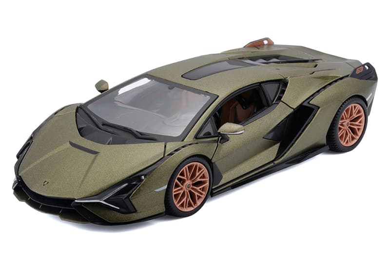 Машина 18-21099 "LAMBORGHINI SIAN FKP 37" 1:24 Bburago, фото 2