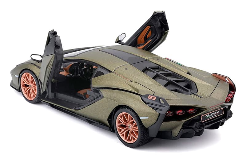Машина 18-21099 "LAMBORGHINI SIAN FKP 37" 1:24 Bburago, фото 3