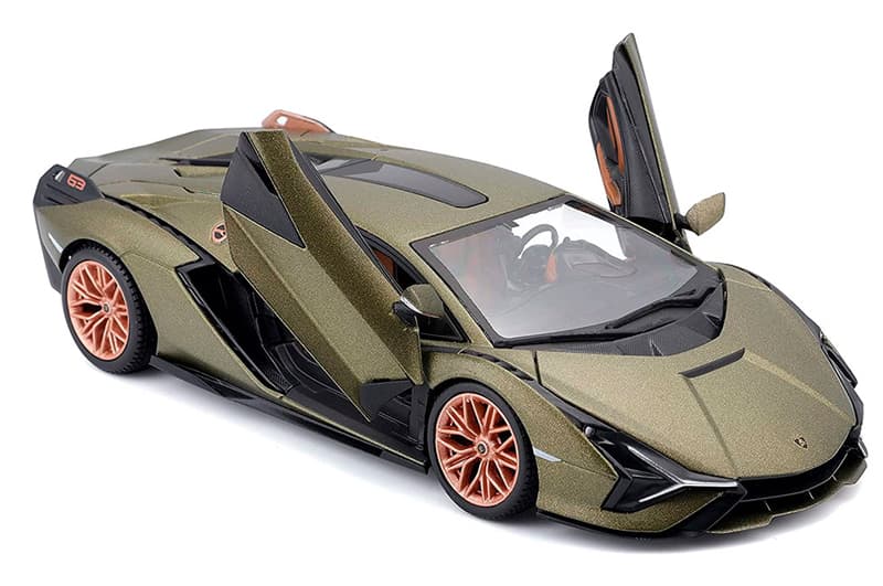 Машина 18-21099 "LAMBORGHINI SIAN FKP 37" 1:24 Bburago, фото 4