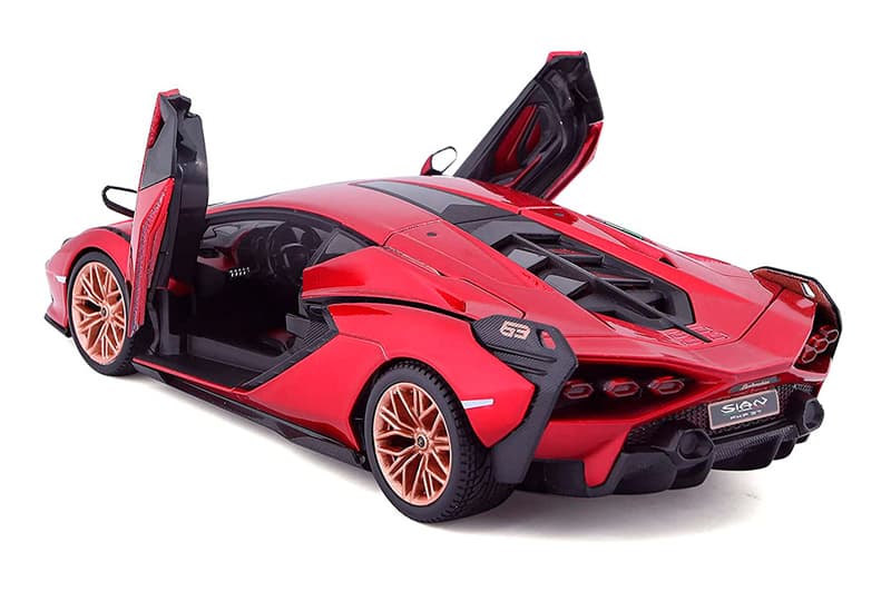 Машина 18-21099 "LAMBORGHINI SIAN FKP 37" 1:24 Bburago, фото 5