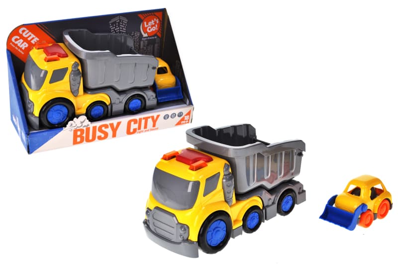 Інерційна іграшкова вантажівка YG Toys 7206 зі світлом і звуком