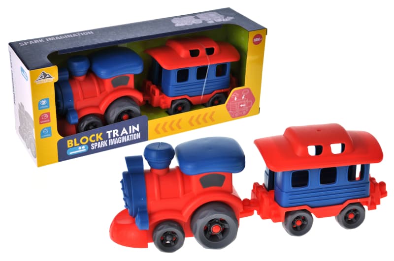 Потяг 933-811B в коробці р.35,5x10x14 см YG Toys