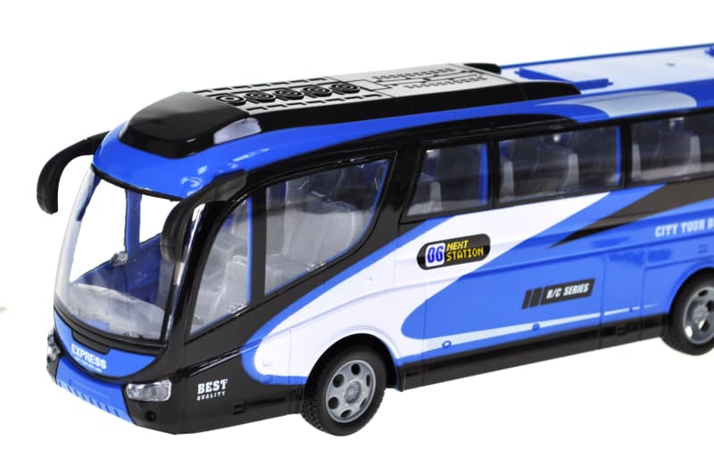 Автобус на радіокеруванні 666-694NA на акумуляторі, в коробці р.44x14x4 см YG Toys, фото 4