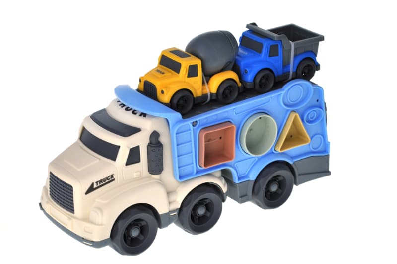 Машина автовоз 933-883B в коробці р.33,5x12x21,5 см YG Toys, фото 2