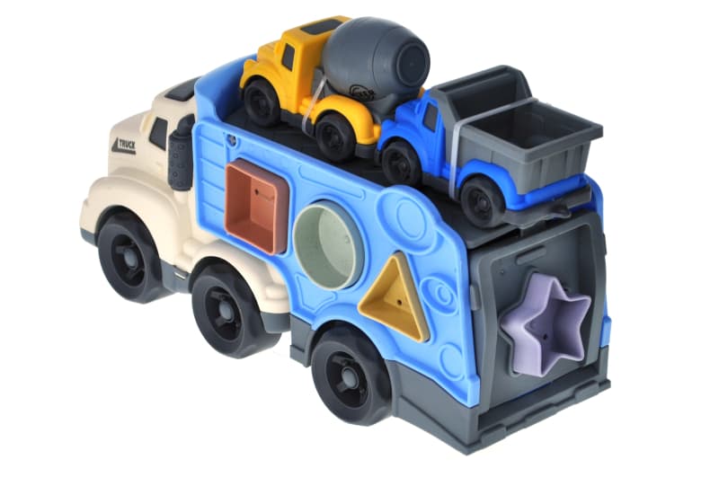 Машина автовоз 933-883B в коробці р.33,5x12x21,5 см YG Toys, фото 5