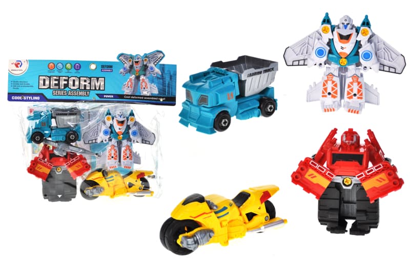 Набір роботів трансформерів RL589-35D в кульку 4шт р.36x7x34 см YG Toys