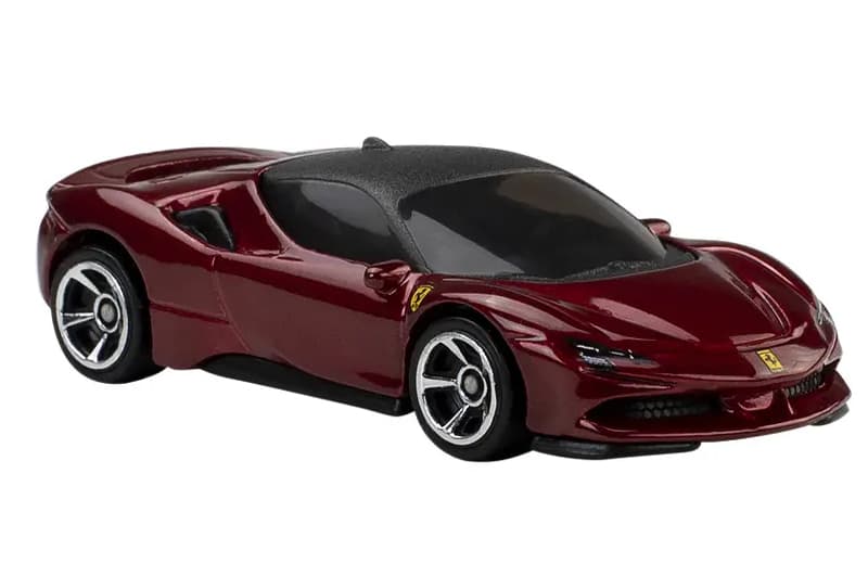 Набір з 5-и базових машинок JLN12 "Ferrari" Hot Wheels, фото 2