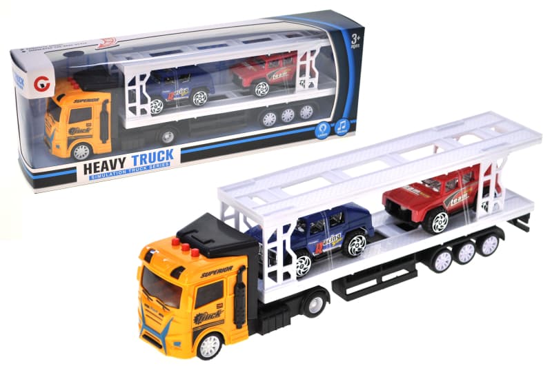 Автовоз інерційний 99A6-1C в коробці р.35x6,5x12 см YG Toys