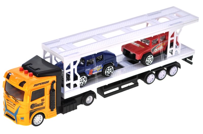 Автовоз інерційний 99A6-1C в коробці р.35x6,5x12 см YG Toys, фото 4