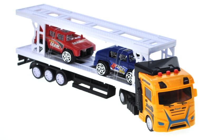 Автовоз інерційний 99A6-1C в коробці р.35x6,5x12 см YG Toys, фото 2