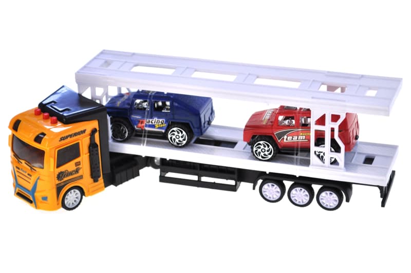 Автовоз інерційний 99A6-1C в коробці р.35x6,5x12 см YG Toys, фото 3