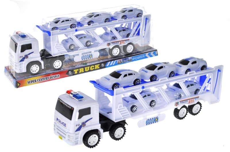 Автовоз з машинками інерційний 8838B в ковпаку р.33,4x9,3x11,8 см YG Toys