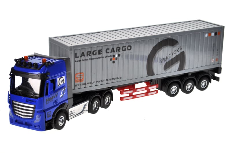 Машина вантажівка на радіокеруванні 2418-1 акумулятор р.69,6x10x20,5 см YG Toys, фото 5