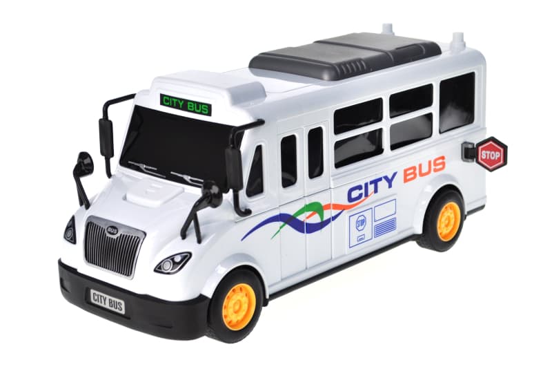 Автобус інерційний 8905 з набором машинок, в коробці р.35x14,7x25 см YG Toys, фото 2