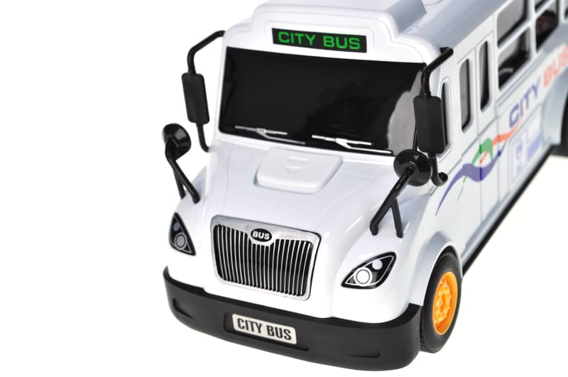 Автобус інерційний 8905 з набором машинок, в коробці р.35x14,7x25 см YG Toys, фото 3