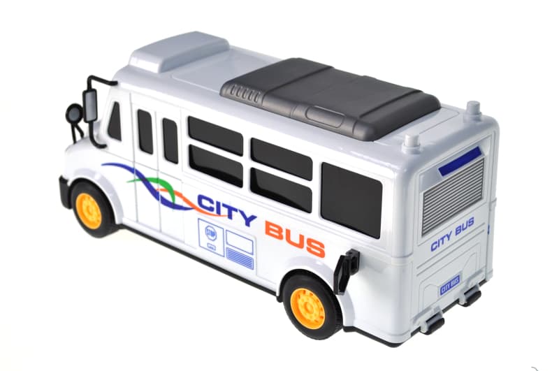 Автобус інерційний 8905 з набором машинок, в коробці р.35x14,7x25 см YG Toys, фото 5